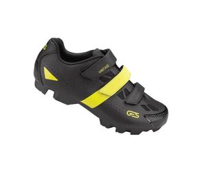 Paire de chaussures fixation 3 scratchs compatible SPD Ges Vantage2 Noir