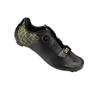 Paire de chaussures fixation BOA-scratch compatible Look-Shimano Ges Roadster2 Noir 43