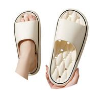 Paire de chaussures plates confortables antidérapantes et respirantes à séchage rapide pour homme et femme, Blanc., 41 EU