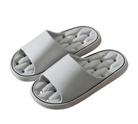 Paire de chaussures plates confortables antidérapantes et respirantes à séchage rapide pour homme et femme, gris, 43 EU