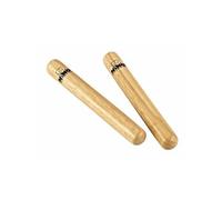 Nino Percussion – Claves en bois NINO502 – 1 paire, petites pour enfants dès 3 ans – Chêne du Siam