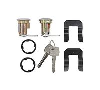 Paire de clés cylindriques de serrure de porte pour Ford E-150 E-250 E-350 E-100 Camion Van Granada Mustang Pinto Thunderbird Bronco F-100 F-150 F-250 LTD Maverick Mercury Monarch Bobcat Capri