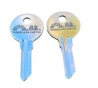 Paire de clés de rechange pour différentes serrures y compris CompX, General Fireproof et Pundra avec codes de B001A-B783A coupés au code que vous choisissez (B783A)