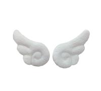 Paire de clips décoratifs, White