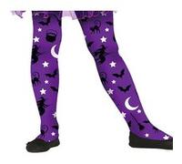 paire de collants opaques violet sorcière 3-6ans - guirca 17150 Violet G
