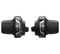 Paire de commandes shimano revoshift sl rv400 ln sl rv400 7r avec indicateur 3x7v noir changements de vitesses a friction