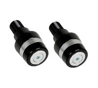 Paire de contrepoids Accossato avec insert coloré argenté pour guidon avec filetage M16 X 1,5 pour Yamaha Xp 530 T-Max de 2013 à 2019 (CC 530)