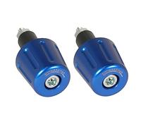 Paire de contrepoids Accossato bleu pour guidon avec trou intérieur Ø de 12 mm à 20 mm pour Yamaha R1 de 1998 à 2019 (CC 1000)