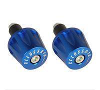 Paire de contrepoids Accossato bleu pour guidon avec trou intérieur Ø de 12 mm à 20 mm pour Yamaha R1 de 1998 à 2019 (CC 1000)