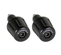 Paire de contrepoids Accossato noir pour guidon avec trou intérieur Ø de 12 mm à 20 mm pour Benelli Tnt 1130 R160 de 2010 à 2014 (CC 1130)