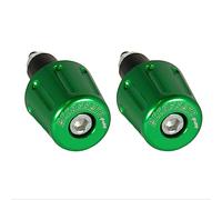 Paire de contrepoids Accossato vert pour guidon avec trou intérieur Ø de 12 mm à 20 mm pour Benelli Tnt 1130 Sport Evo de 2007 à 2007 (CC 1130)