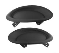 Paire de coques de feux antibrouillard avant pour Rogue Sport 2017-2019 - Housses de rechange en plastique noir compatibles OEM (de 62257 à 6ma