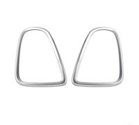 Paire de coques de feux arrière argentées compatibles avec Mini Cooper R56 R57 R58 R59 2007 2008 2009 2010 2011 2012 2013 2014 Matériau ABS