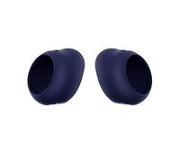 Paire de coques de rechange en silicone pour Baseus Bowie MC2 Bleu Taille L