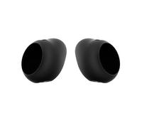 Paire de coques de rechange en silicone pour Baseus Bowie MC2 Noir Taille XL