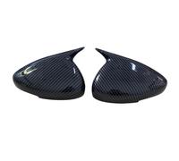 Paire De Coques De Rétroviseur Extérieur Pour Peugeot 508 2011-2018 Coque De Remplacement Pour Rétroviseur Latéral Extérieur Boîtiers(Aspect carbone)