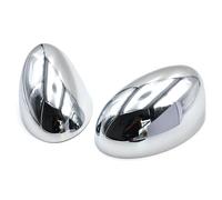 Paire De Coques De Rétroviseurs Chromées Pour BMW Mini Cooper S One R50 R52 R53, 489120050 Coques De Rétroviseurs Extérieurs