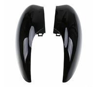 Paire de coques de rétroviseurs latéraux noirs brillants pour Ford Fiesta MK7 2008 2017, compatibles avec les modèles de véhicules y compris les camionnettes avec feu de signalisation