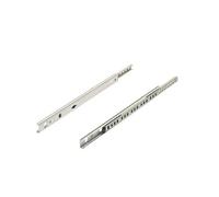 Paire de coulisses à billes KA 1730 - Rainure 17 mm - L.400 mm - Acier zingué - Pour tiroir 250 à 410 mm - 30766