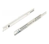 Paire de coulisses à billes KA 270 HETTICH - Rainure 27 mm - L.550 mm - Pour tiroir 350 à 550 mm - 25156