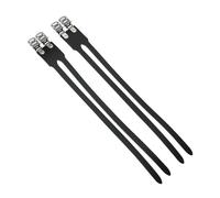 Paire de courroies cale-pieds double branches P2R Ref 21937 Noir