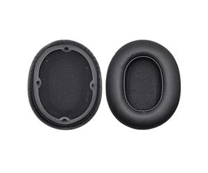 Paire de Coussinets d ' Oreille pour Casque Compatible avec, Black | Forme de remplacement ovale, interface de visible, format paire pour remplacer les deux coussinets