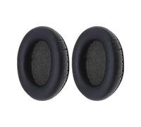 Paire de coussinets de rechange en cuir protéiné pour casque Sennheiser RS110 RS115 RS120 HDR110 HDR120 Noir
