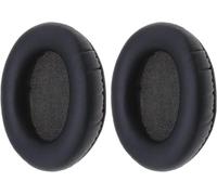 Paire De Coussinets De Rechange En Cuir Protéiné Pour Casque Sennheiser Rs110 Rs115 Rs120 Hdr110 Hdr120 Noir[FIL6164117]
