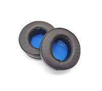 Paire de coussinets d'oreille compatibles avec le casque Edifier G30S en mousse, bleu PU