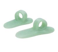 Paire de Coussinets pour Orteils MENTHOGEL - SEBS Souple et Flexible, Amorti, Boucle de Maintien, Menthe Fraîche