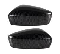 Paire de couvercles de rétroviseur Convient pour Mazda 3 Axela 2017 - 2018, motif en Fiber de carbone, protège contre les rayures Couvercle Boîtier Rétroviseur(Left and Right)