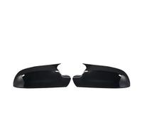 Paire De Couvercles De Rétroviseurs Latéraux Adaptés À L' 8P B8 .5 C6 4F S6, Accessoires De Voiture Avec Capuchon De Vue Arrière Ajouté(Glossy Black-B8)