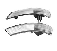 Paire de couvres lentilles de clignotants clignotants pour clignotants de rétroviseur pour Ford Focus 2008 -2018 - FIHERO