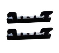 Paire de crochets pour étagère de porte de réfrigérateur 67043-1 AH2070659 Compatible avec Maytag Compatible avec KitchenAid Compatible avec réfrigérateur congélateur Whirlpool Side by Side