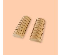 Paire de Cylindres Anti-Cellulite Maderothérapie | Pack de deux cylindres de thérapie| Fabriqué en bois de pin | Masseurs cylindriques pour le corps | Conçu par Maderoterapia Estética Espagne