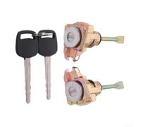 Paire de cylindres de serrure de porte avec clés compatibles avec Sienna 2004 2010 et pour Corolla 2003 2008, pièce OEM 69051 02090 69052 02080