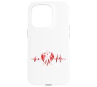 Paire de Danseuses de Salsa Heartbeat | Musique Latino-américaine Coque pour iPhone 15 Pro