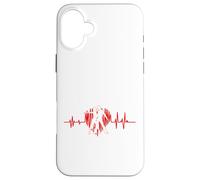 Paire de Danseuses de Salsa Heartbeat | Musique Latino-américaine Coque pour iPhone 16 Plus
