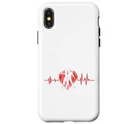 Paire de Danseuses de Salsa Heartbeat | Musique Latino-américaine Coque pour iPhone X/XS