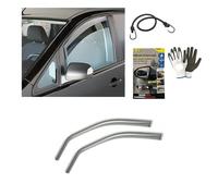 Paire de déflecteurs de vent pour voiture pluie et vent Farad compatibles avec Talbot Solar Simca 1510 12.187 Protection fenêtre déflecteur d'air pour vitre avant de voiture