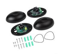 Paire de détecteurs infrarouges automatisés pour portail avec alimentation 12 24 V pour une détection fiable des obstacles et une meilleure sécurité des biens