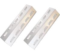 Paire de diffuseur de Chaleur pour Barbecue à gaz de Rechange en Acier Inoxydable 430 Grille pour brûleur, Rideau de Protection, Plaque pour Couverture de brûleurs (1598 x 2)