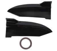 Paire de diffuseurs de Pare-Chocs arrière Starrypxl X6 G06 M-Sport 2020 2022 Fibre DE Carbon Fibre SPIRTER Lip Le Protecteur de lèvres améliore l'aérodynamique et Le Style (Noir Brillant)