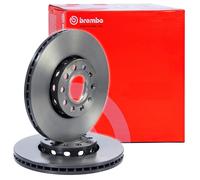 Paire De Disques Avant 305 MM Brembo Abarth Grande Punto Evo 1.4 Essesse