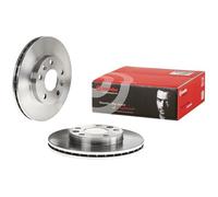 Paire De Disques De Frein Avant Pour DACIA Duster RENAULT Megane NISSAN - BREMBO
