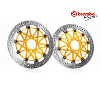 PAIRE DE DISQUES DE FREIN BREMBO 320 SUPERSPORT POUR HONDA CBR 1000 RR 08-16