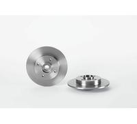 PAIRE DE DISQUES DE FREIN BREMBO C/CUSC POST FOR CITROEN C4 II B7 121416 VTI