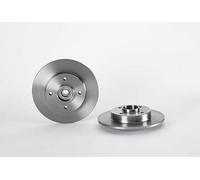 Disque de frein BREMBO 8951217 arrière, plein, 1 pièce