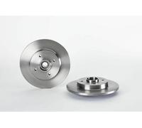 Brembo Disque de frein 08A72917 arrière plein 1 pièce
