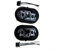 Paire de douilles de feux arrière pour Tiguan 5N 2008 à 2012 modèles compatibles avec l'équipement d'origine 5ND945257 5ND945258